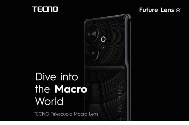 Tecno introduces the world’s first telescopic macro lens for smartphones