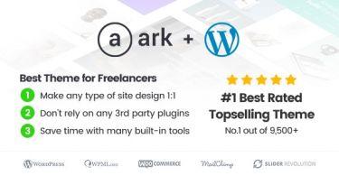 The Ark – WordPress Theme made for Freelancers