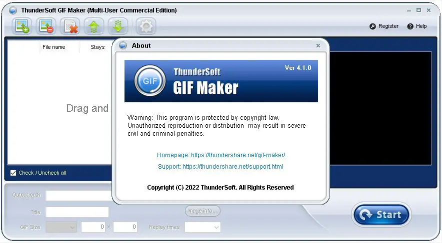 ThunderSoft GIF Maker v4.1.0