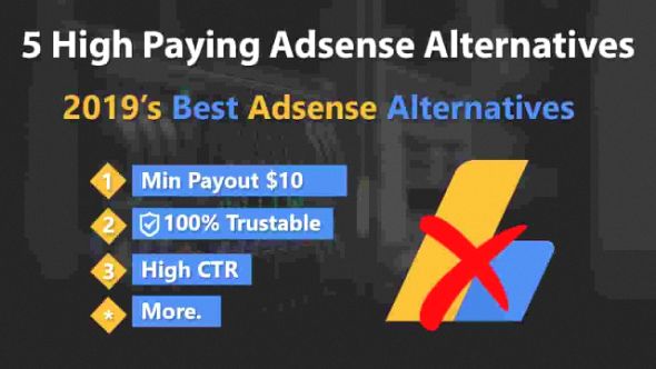 Top 5 Google Adsense Alternatives 2019