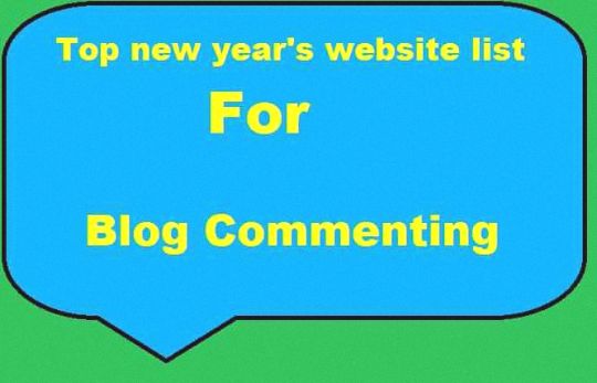 Top New Year's Website List For SEO