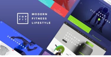 Topfit - Fitness And Gym Theme