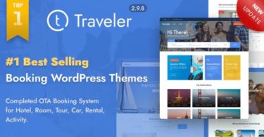 Travel Booking WordPress Theme v2.9.8 (Nulled)