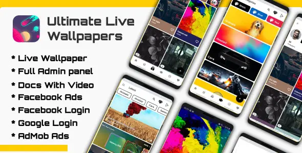 Ultimate Live Wallpapers Application