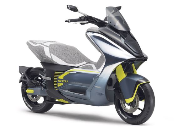 Upcoming Yamaha E01 Electric Scooter Caught Testing