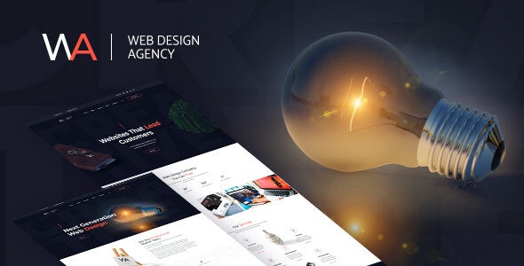 Wagency – Web Design Company WordPress Theme