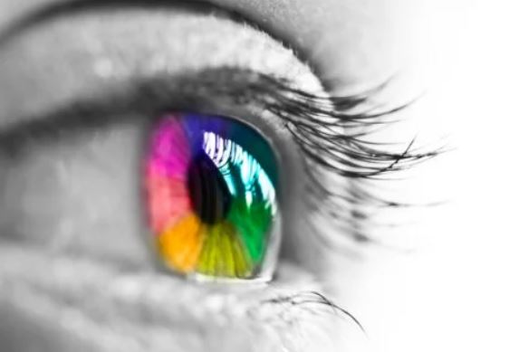 Why our eyes perceive colors changes