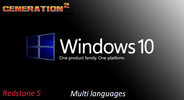 Windows 10 Pro Redstone 5 X64 OEM MULTi-24 MAJ 2019 {Gen2}
