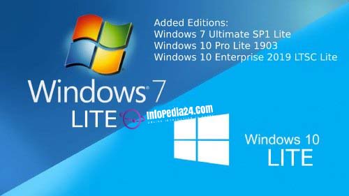 Windows 7-10 Lite Edition