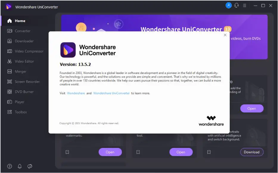 Wondershare UniConverter v13.5.2.126 (x64) 