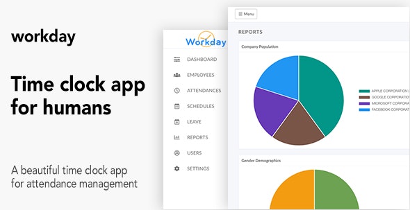 Workday – A Time Clock Application For Employees