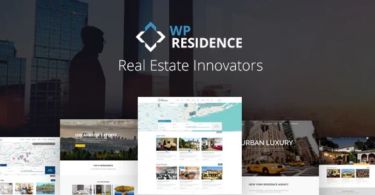 Wp Residence Real Estate Wordpress Theme