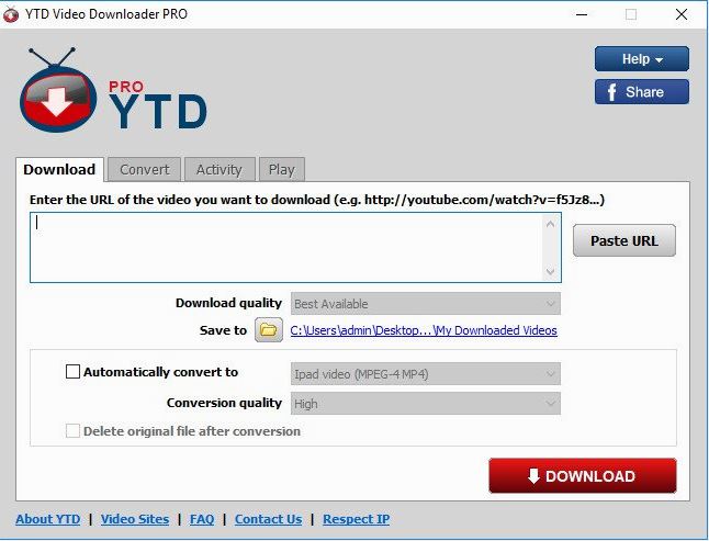 instal the new for windows YTD Video Downloader Pro 7.6.3.3