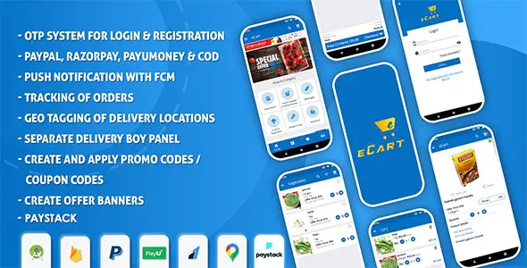 eCart Android Ecommerce App