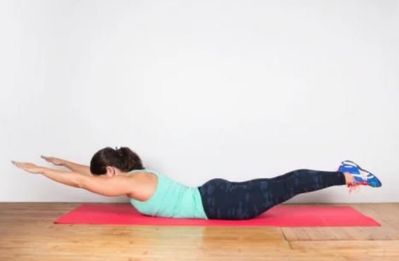 exercises for the lower back with arms and legs