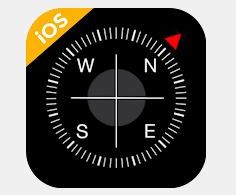 iCompass - iOS Compass, iPhone style Compass v1.1.4 Premium Mod Apk