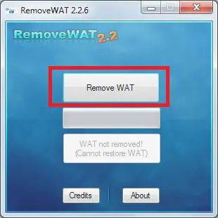 RemoveWAT Windows 7 Activator