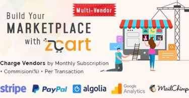 zCart – Multi-Vendor eCommerce Marketplace